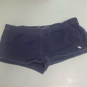 Women’s vintage 90s medium Abercrombie and Fitch dark navy blue shorts